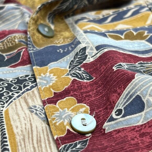 Tori Richard Honolulu vintage short sleeve button up Hawaiian shirt size XL - Picture 10 of 10